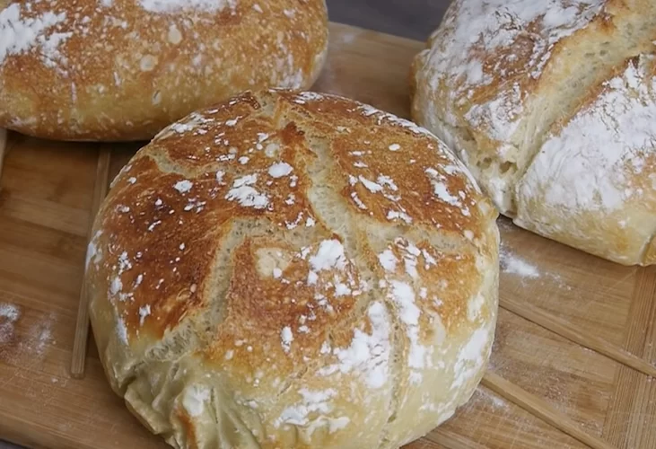 Sauerteig-Brot ohne Kneten