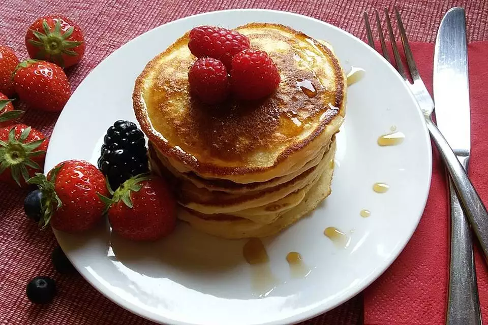 Amerikanische Pfannkuchen