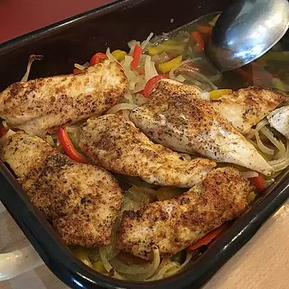 Hähnchenbrustfilets aus dem Backofen