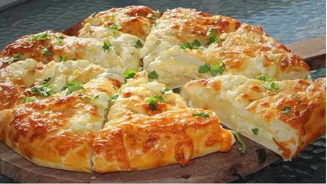 Griechisches Käsebrot, immer wieder sehr beliebt