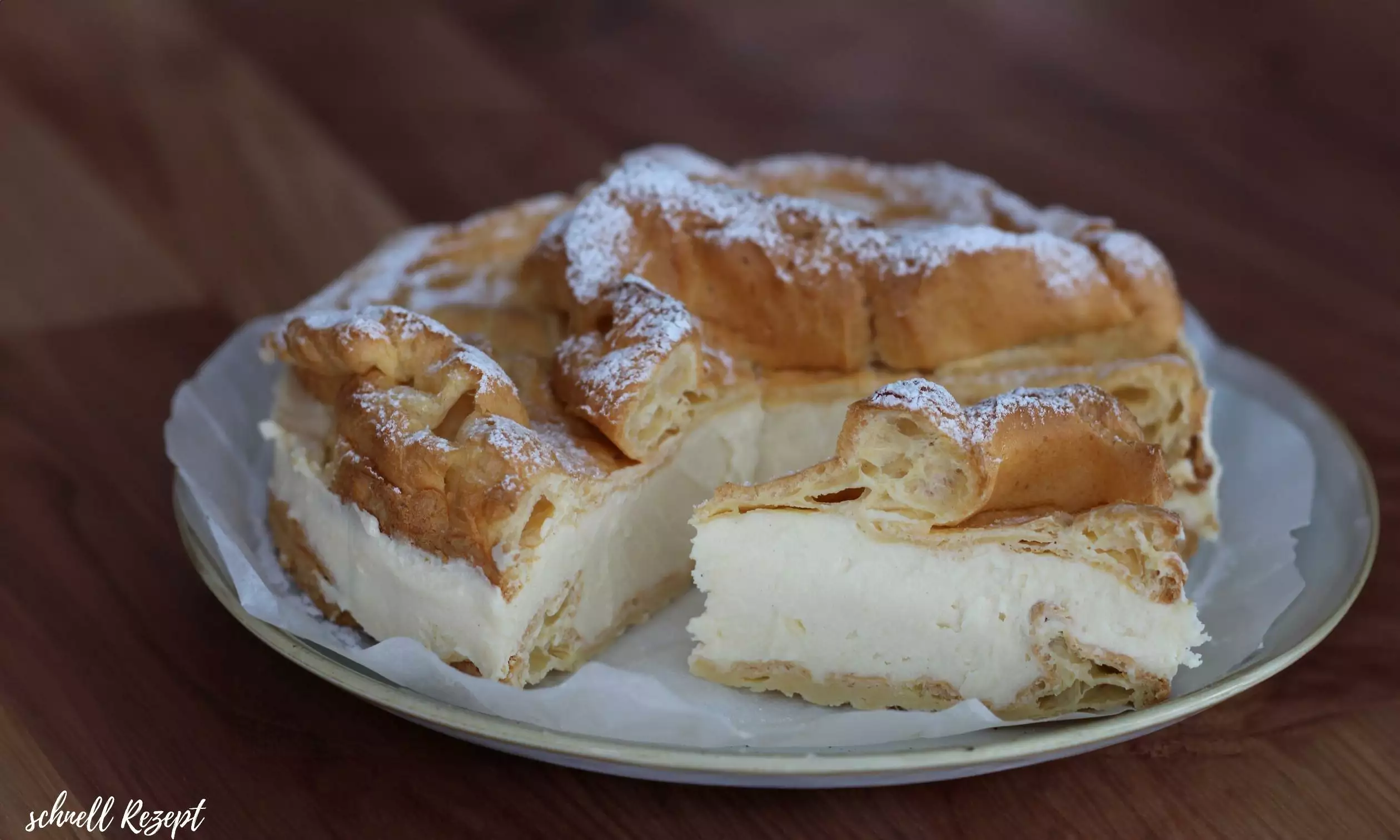 Windbeutelkuchen-Rezept