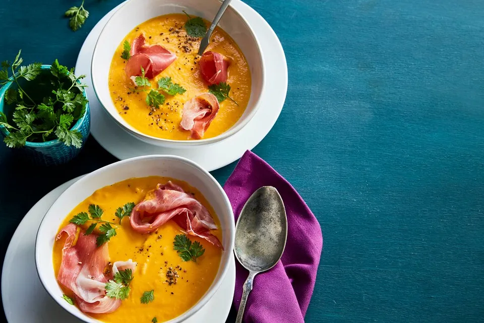 Möhrensuppe mit oder ohne Sherry