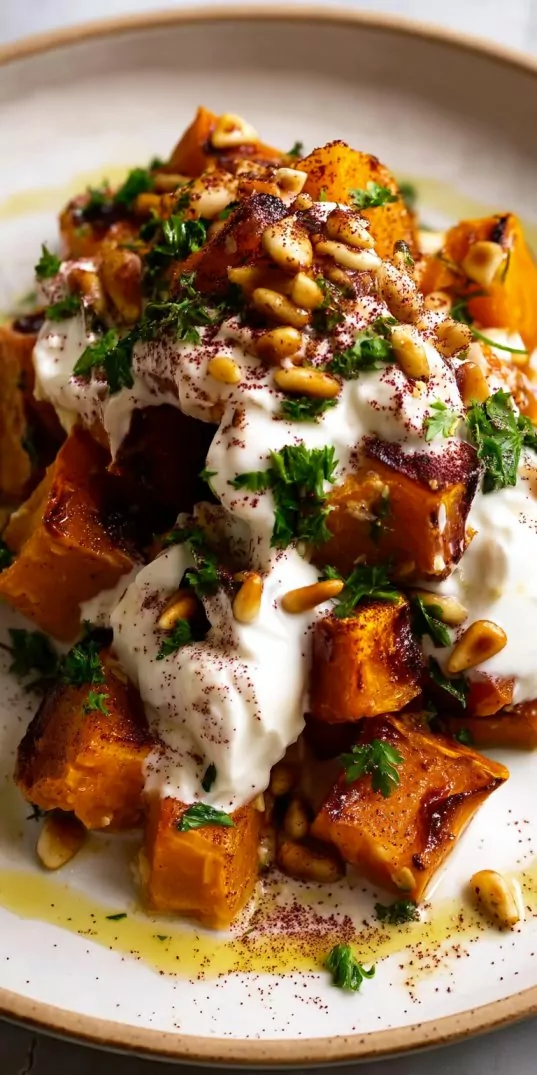Middle Eastern-Inspired Roasted Pumpkin Side