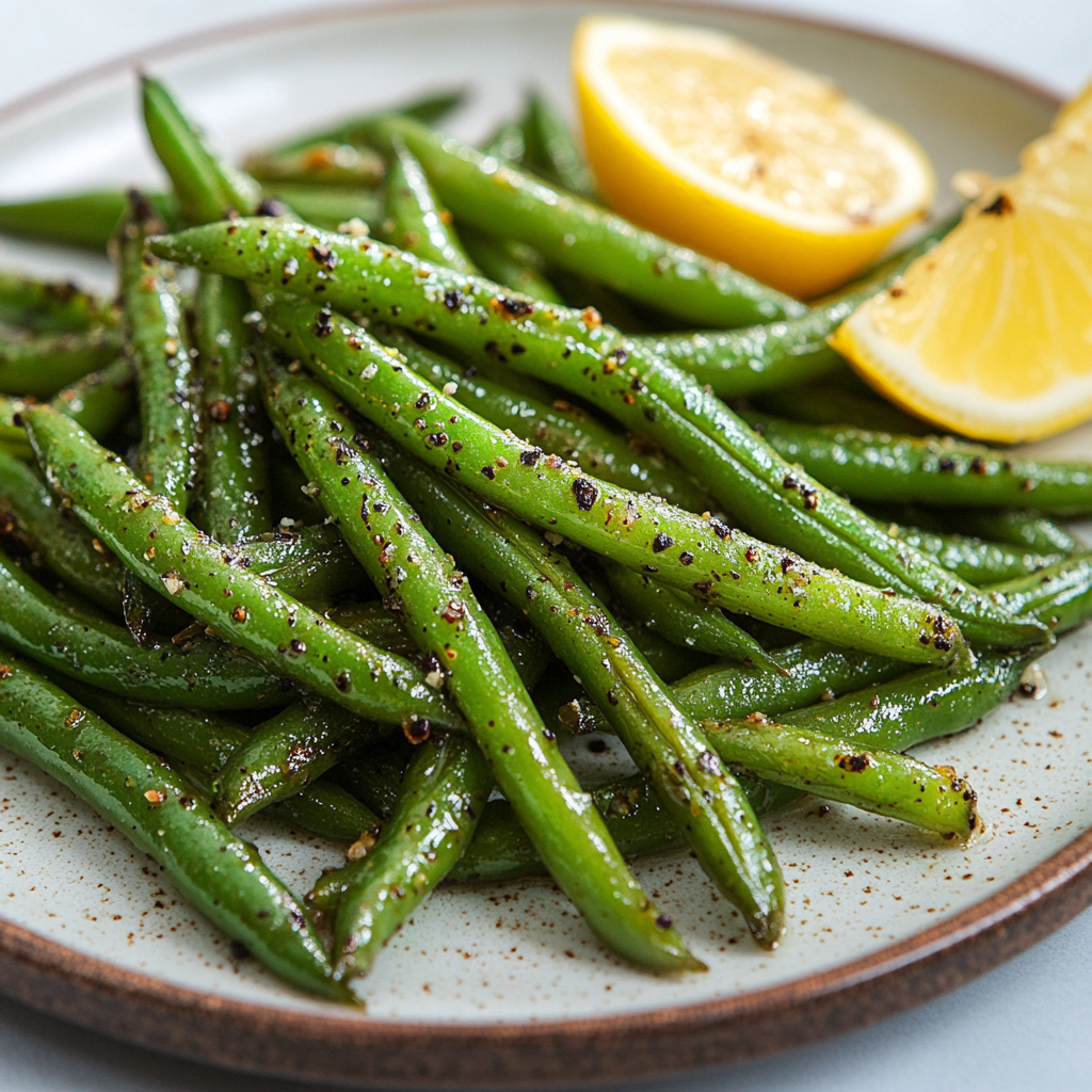 Air Fryer Green Beans Recipe