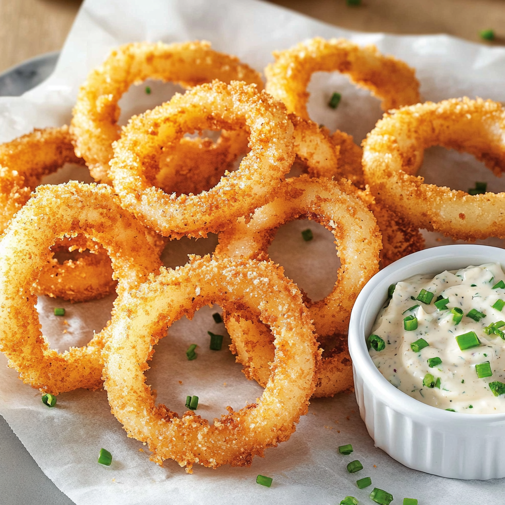 Air Fryer Onion Rings Recipe
