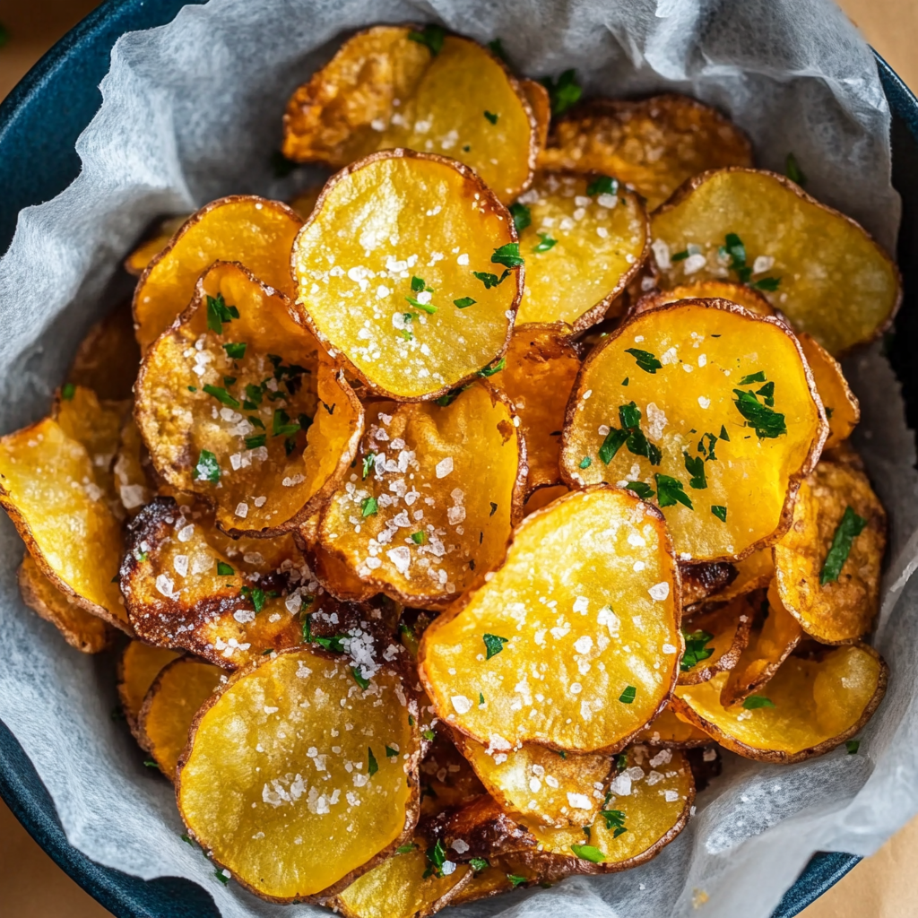 Air Fryer Potato Chips Recipe