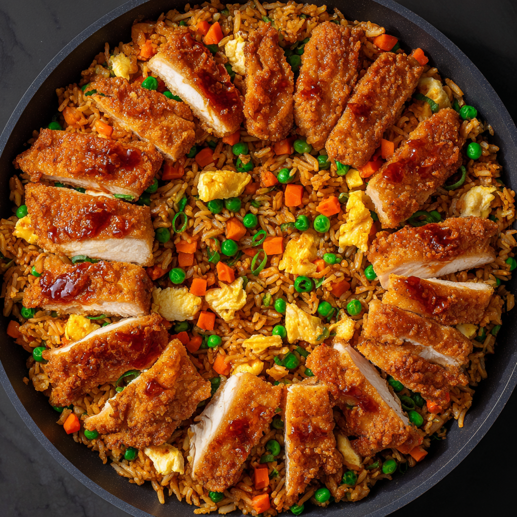 Bang Bang Chicken Fried Rice