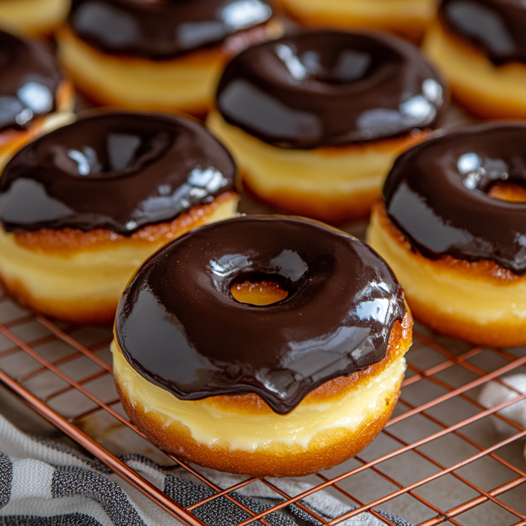 Boston Cream Donuts Recipe