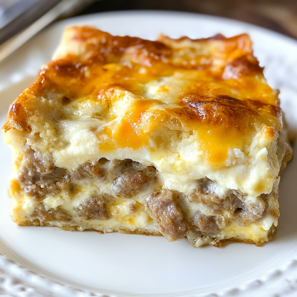 Breakfast Biscuit Casserole Recipe