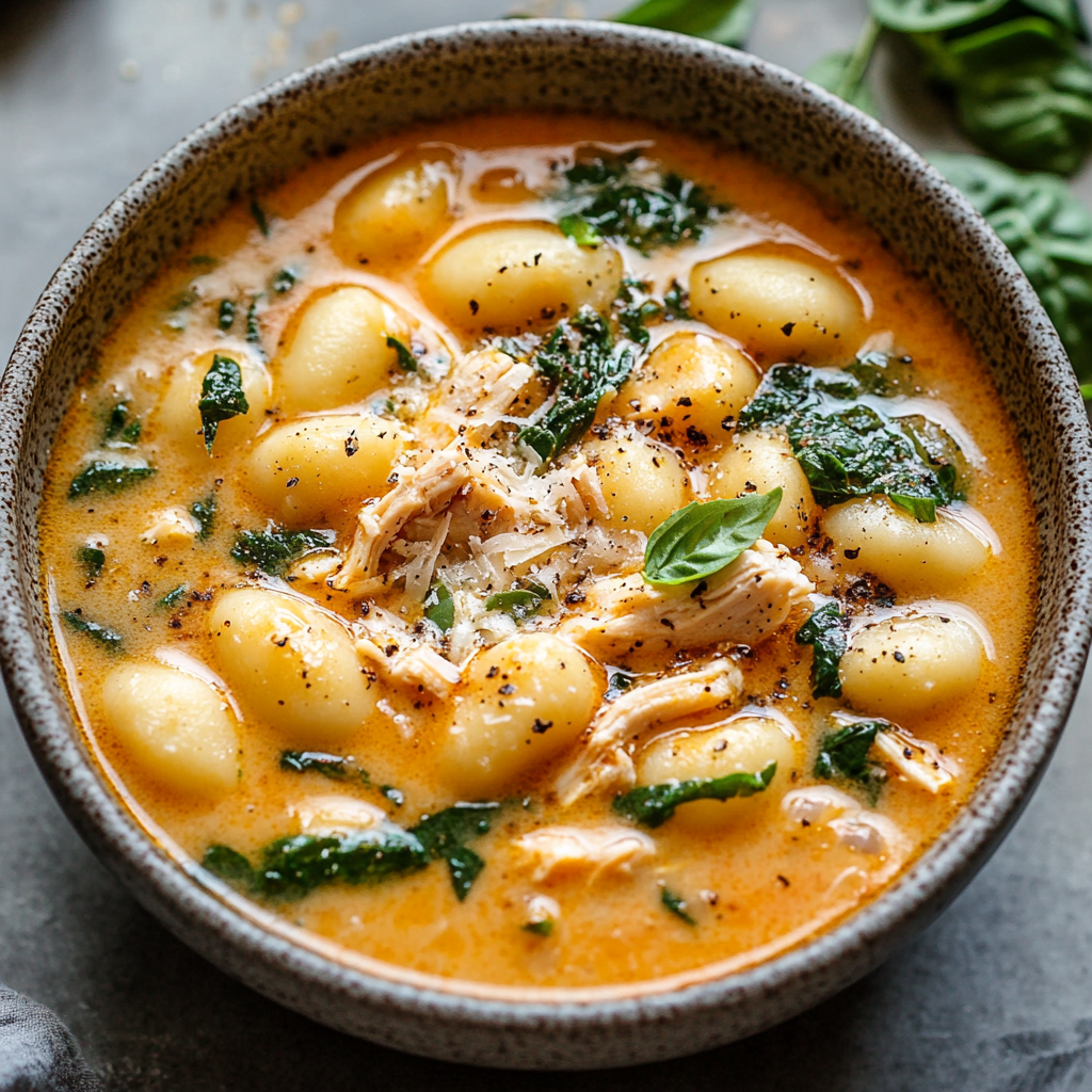 Chicken and Gnocchi Soup Recipe