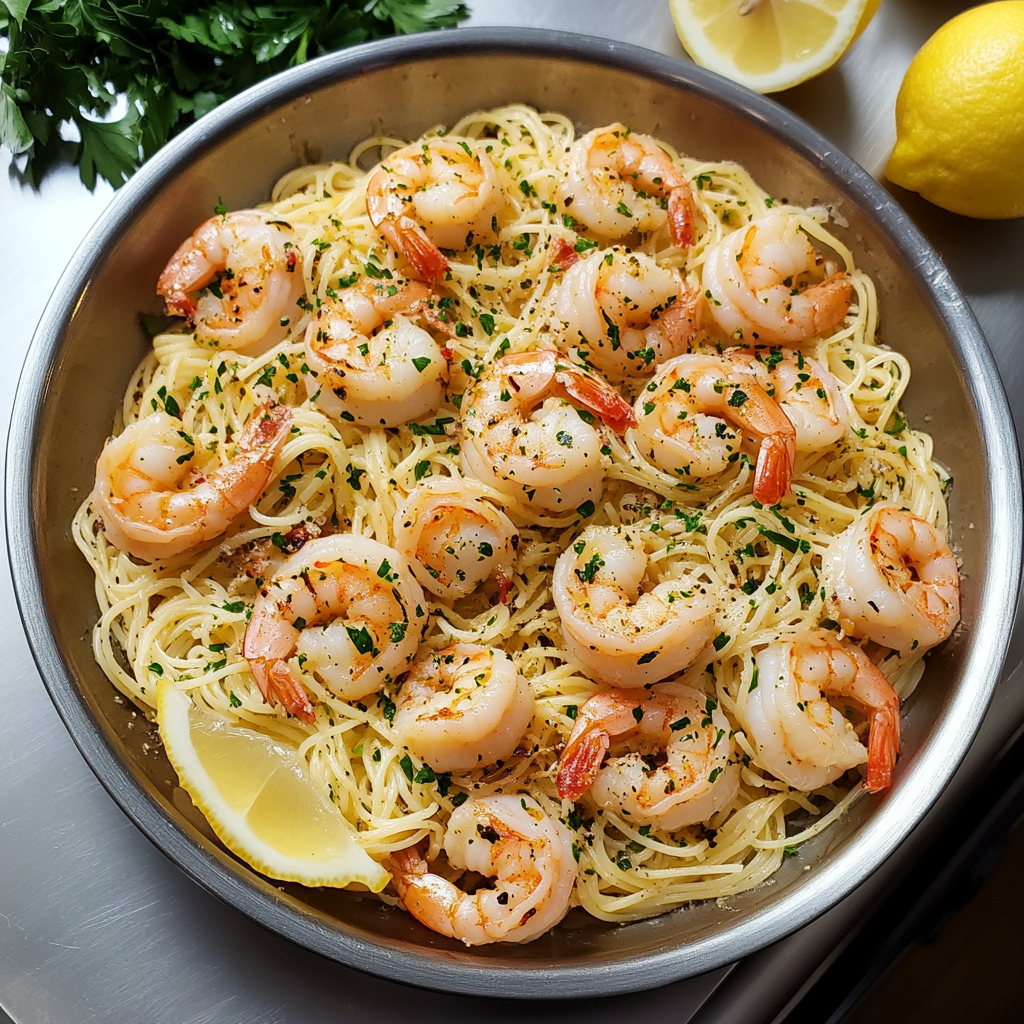 Shrimp Scampi with Pasta Recipe