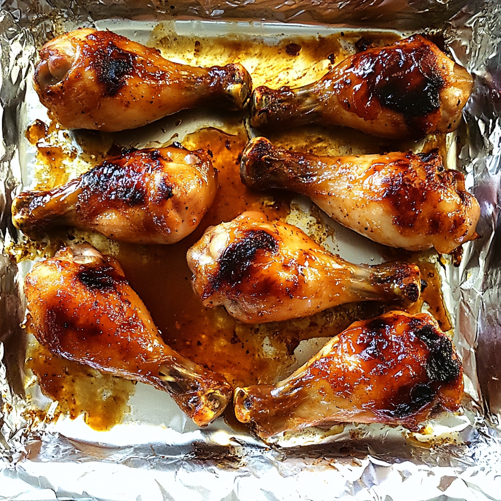 Honey Garlic Chicken Drumsticks Recipe