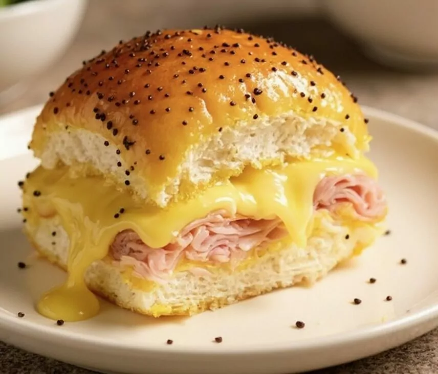 Hot Ham and Cheese Sliders