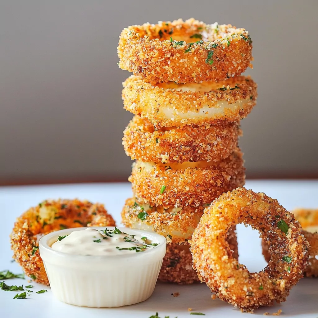 Parmesan Onion Rings