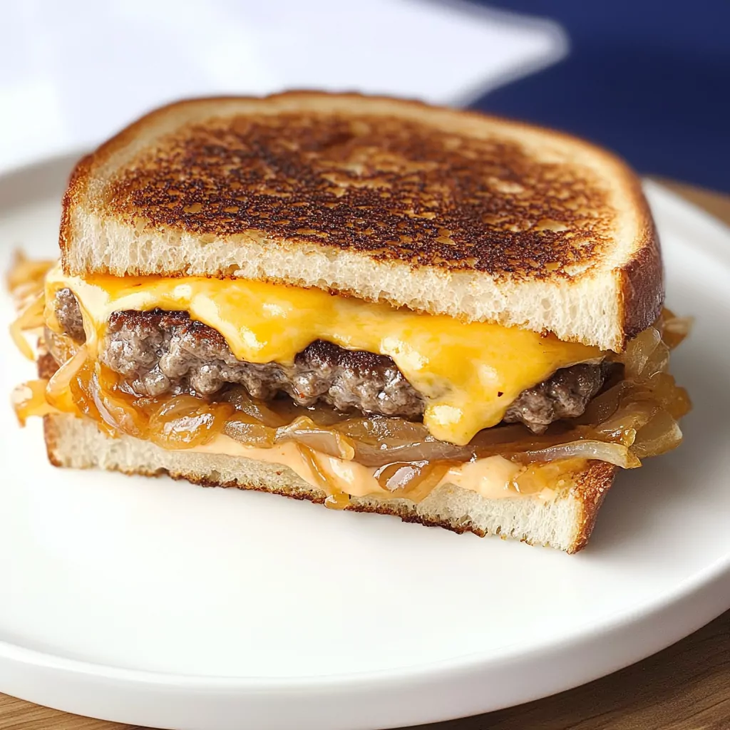 Patty Melt with Secret Sauce