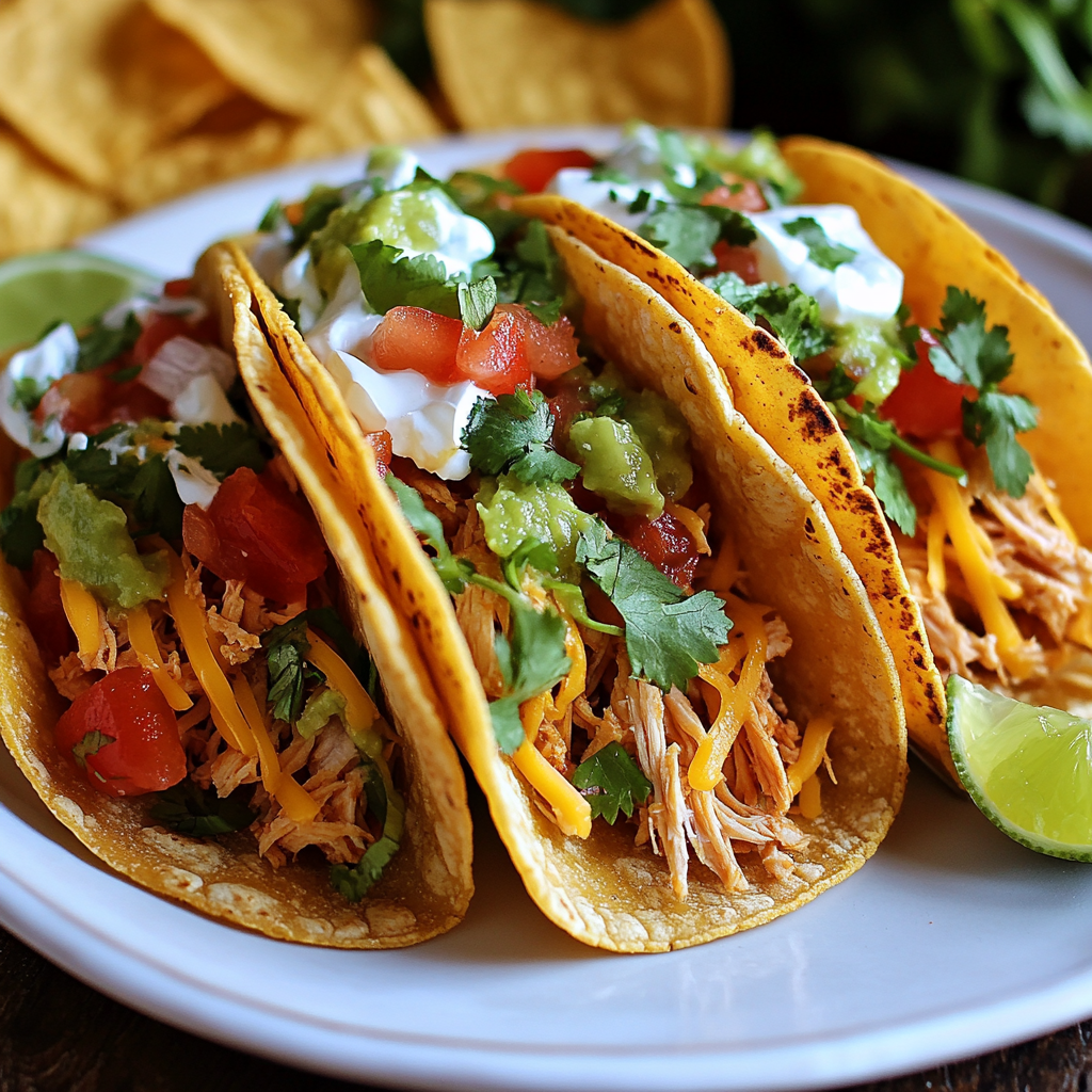 Slow Cooker Chicken Tacos Recipe