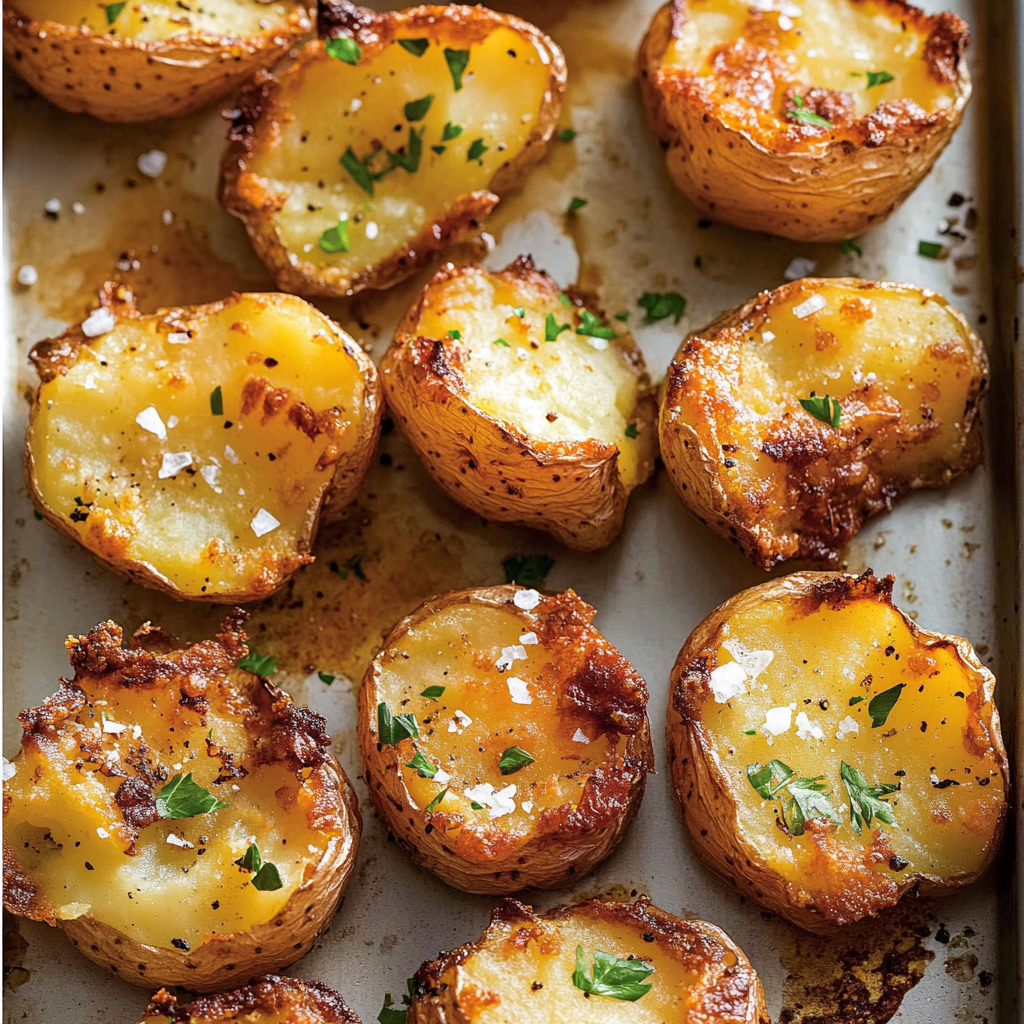 Ultra Crispy Smashed Potatoes