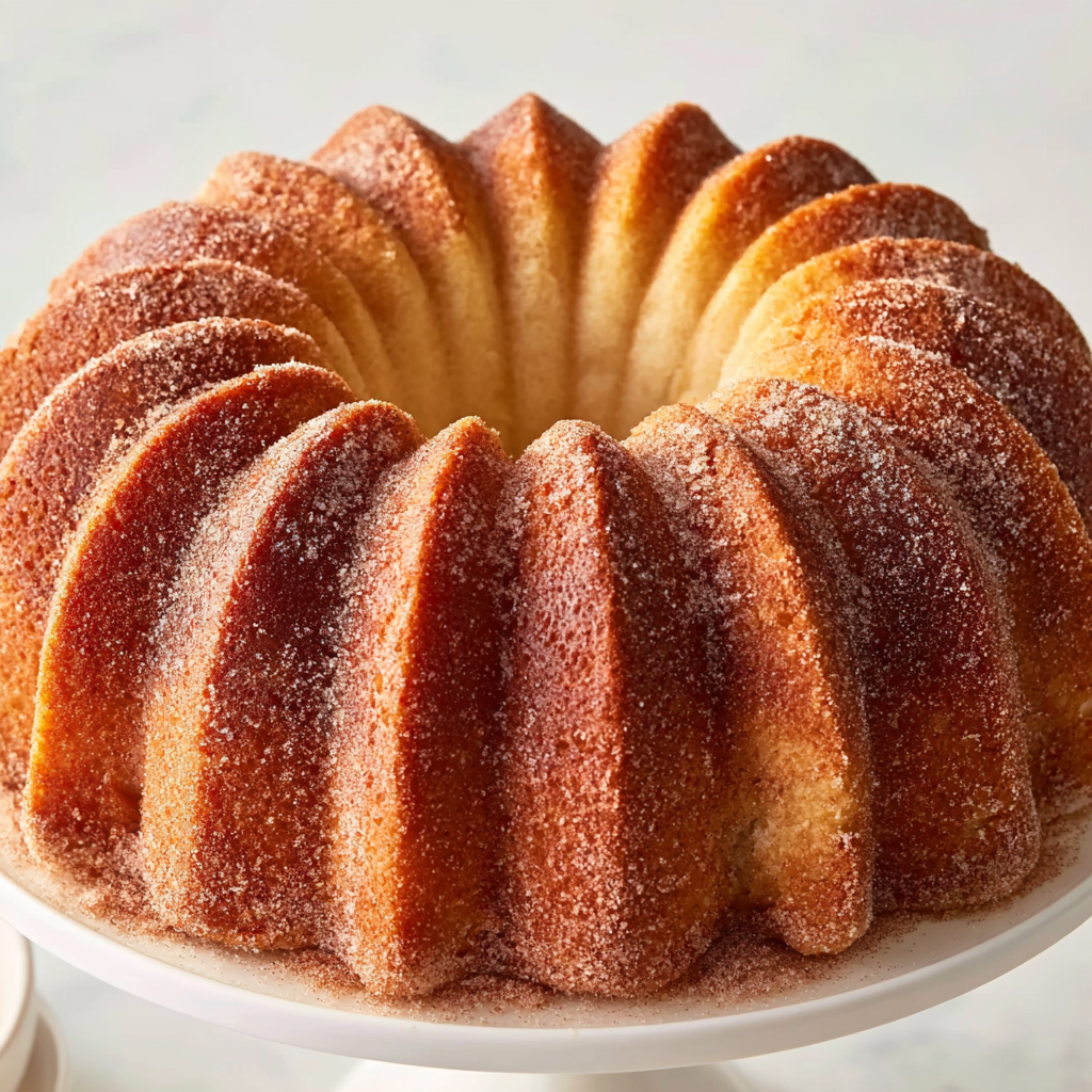 Apple Cider Donut Bundt Cake