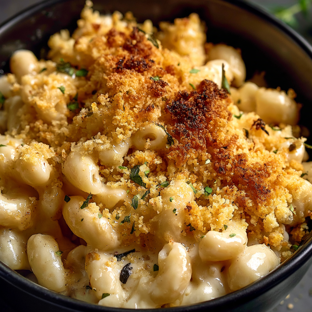 Baked Thanksgiving Mac and Cheese