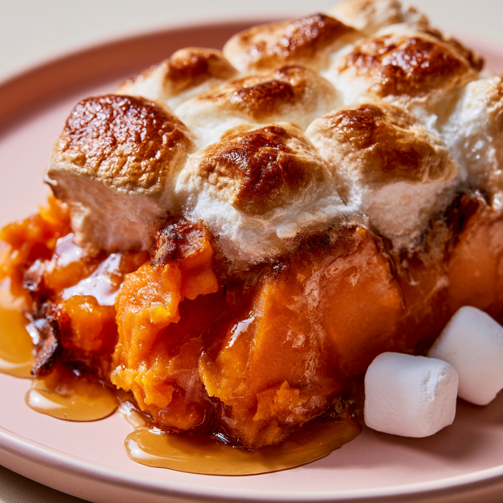 Candied Sweet Potatoes with Marshmallows