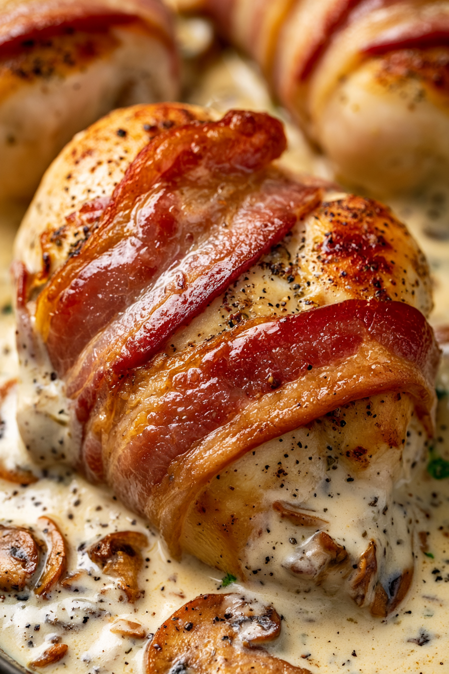 Chicken Breast with Dried Beef