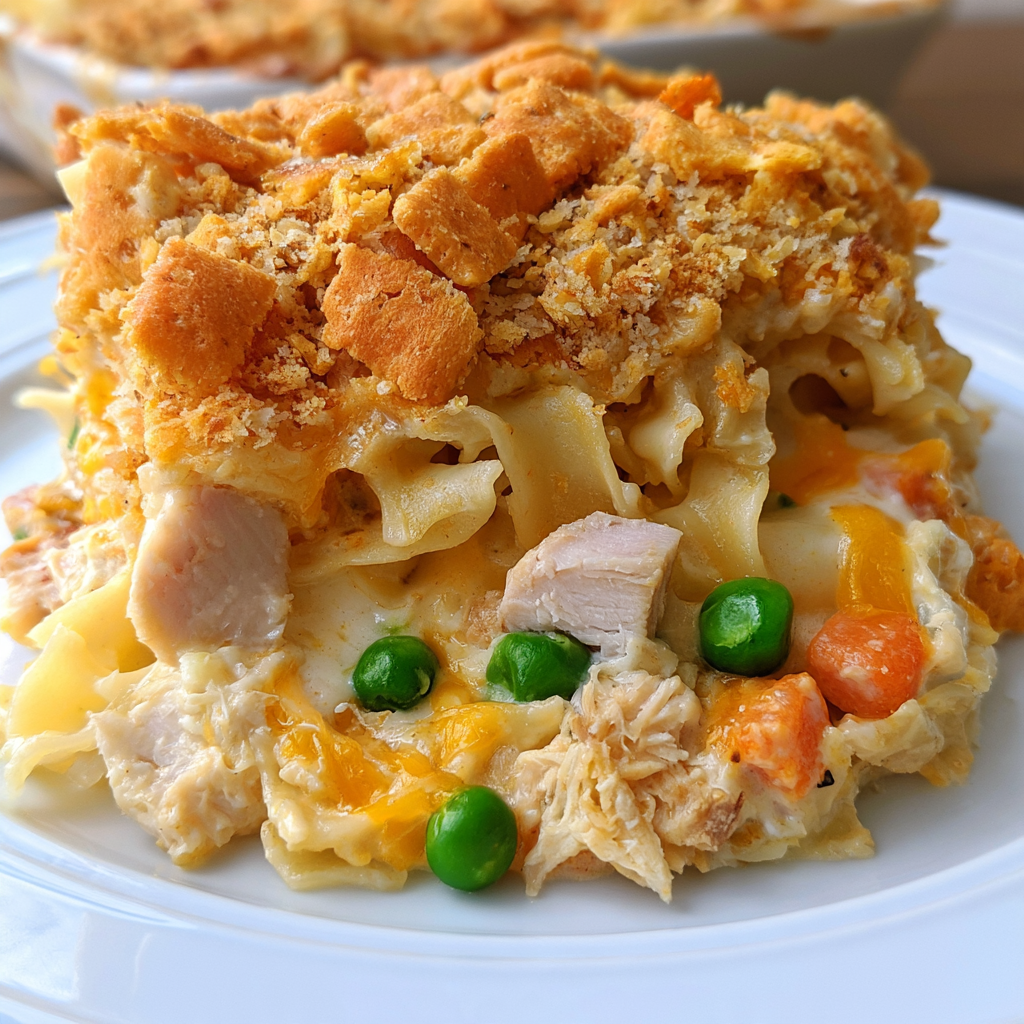 chicken noodle soup casserole