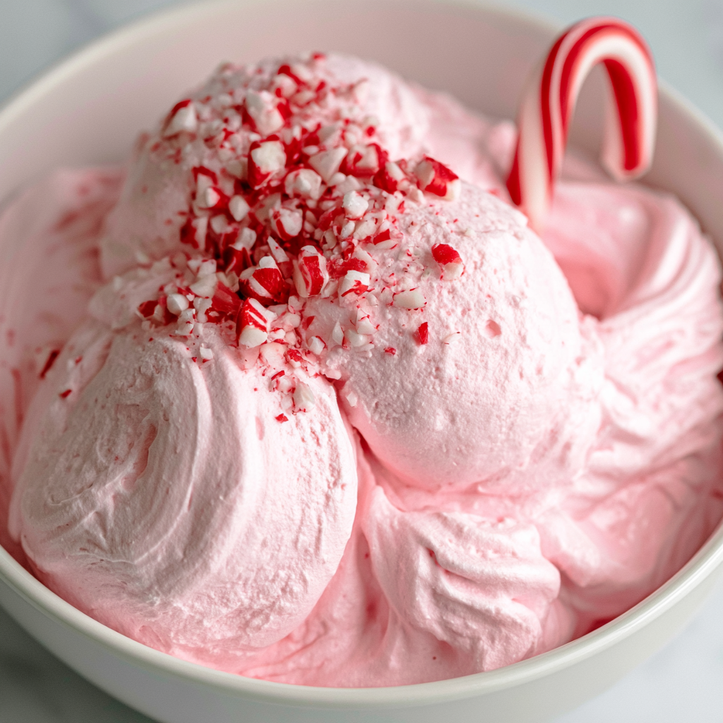 Christmas Peppermint Fluff Dip