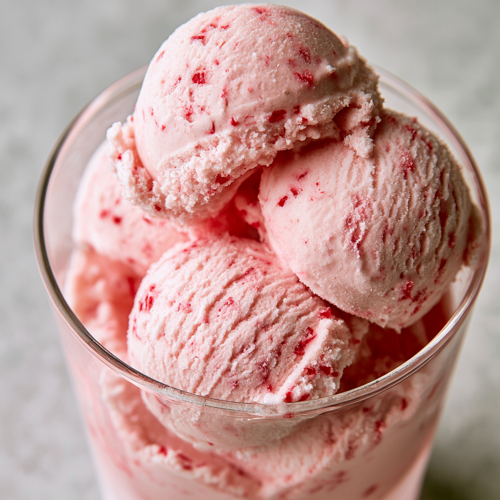 Christmas Peppermint Ice Cream