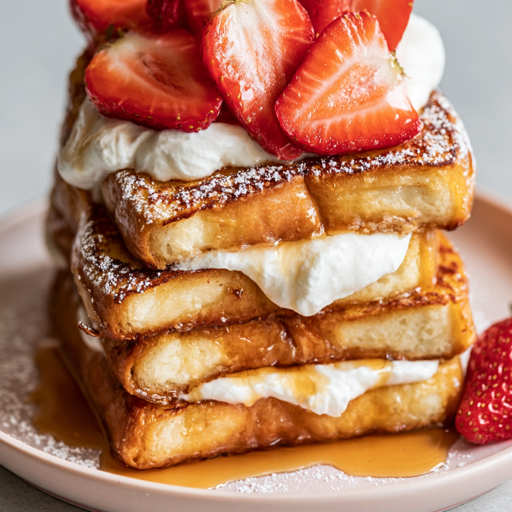 Christmas Stuffed French Toast