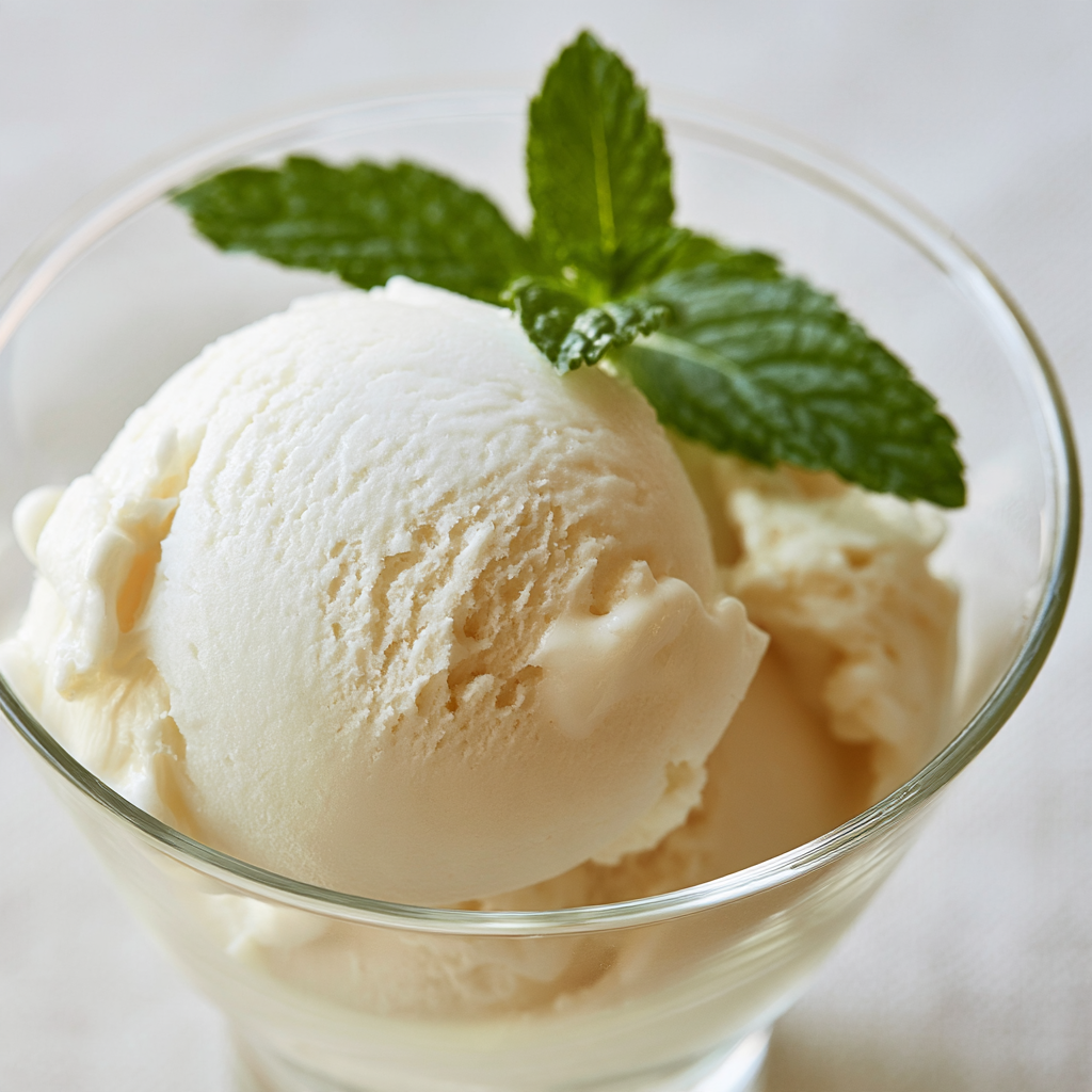 Cottage Cheese Vanilla Ice Cream