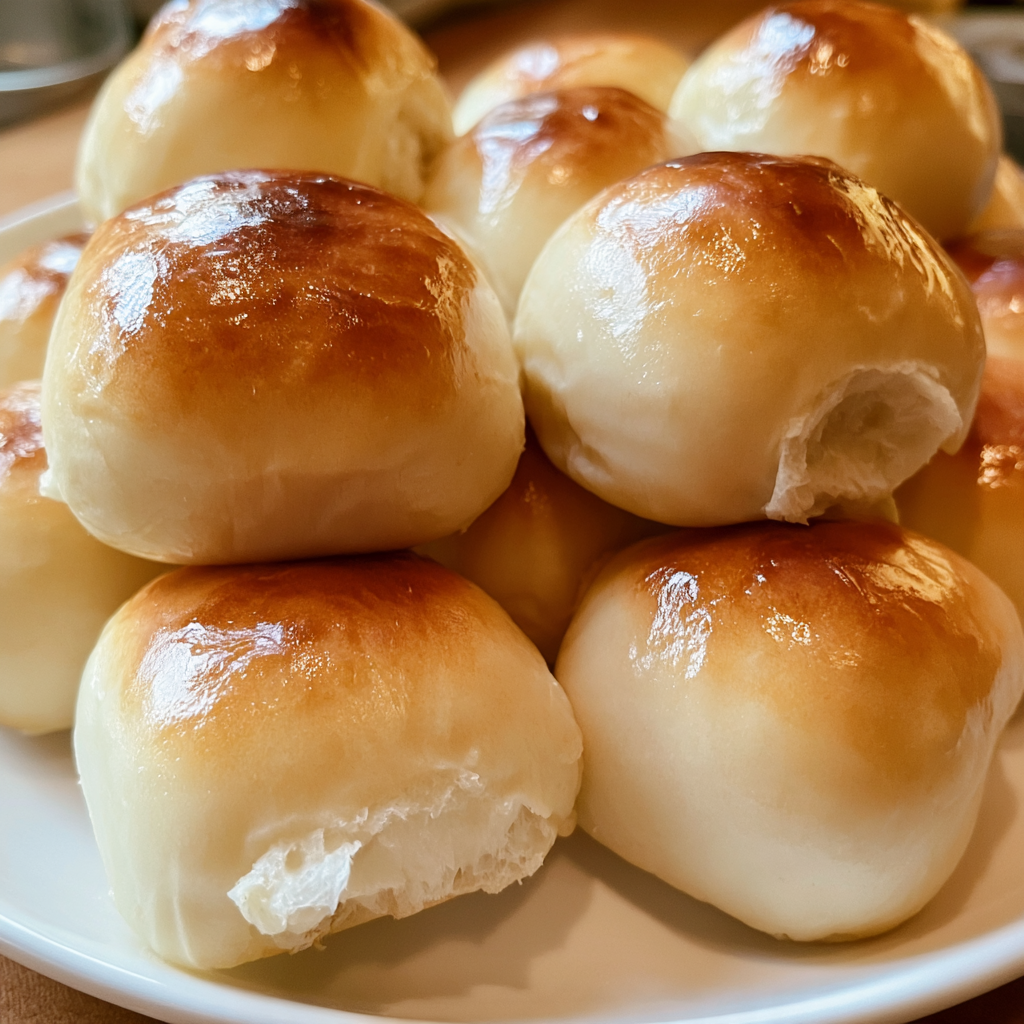 Soft Cottage Cheese Yeast Rolls