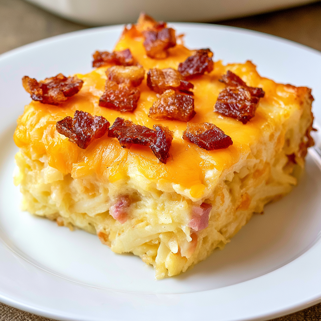Cracked Out Hashbrown Breakfast Casserole