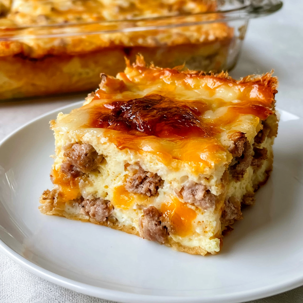 Crescent Roll Breakfast Casserole