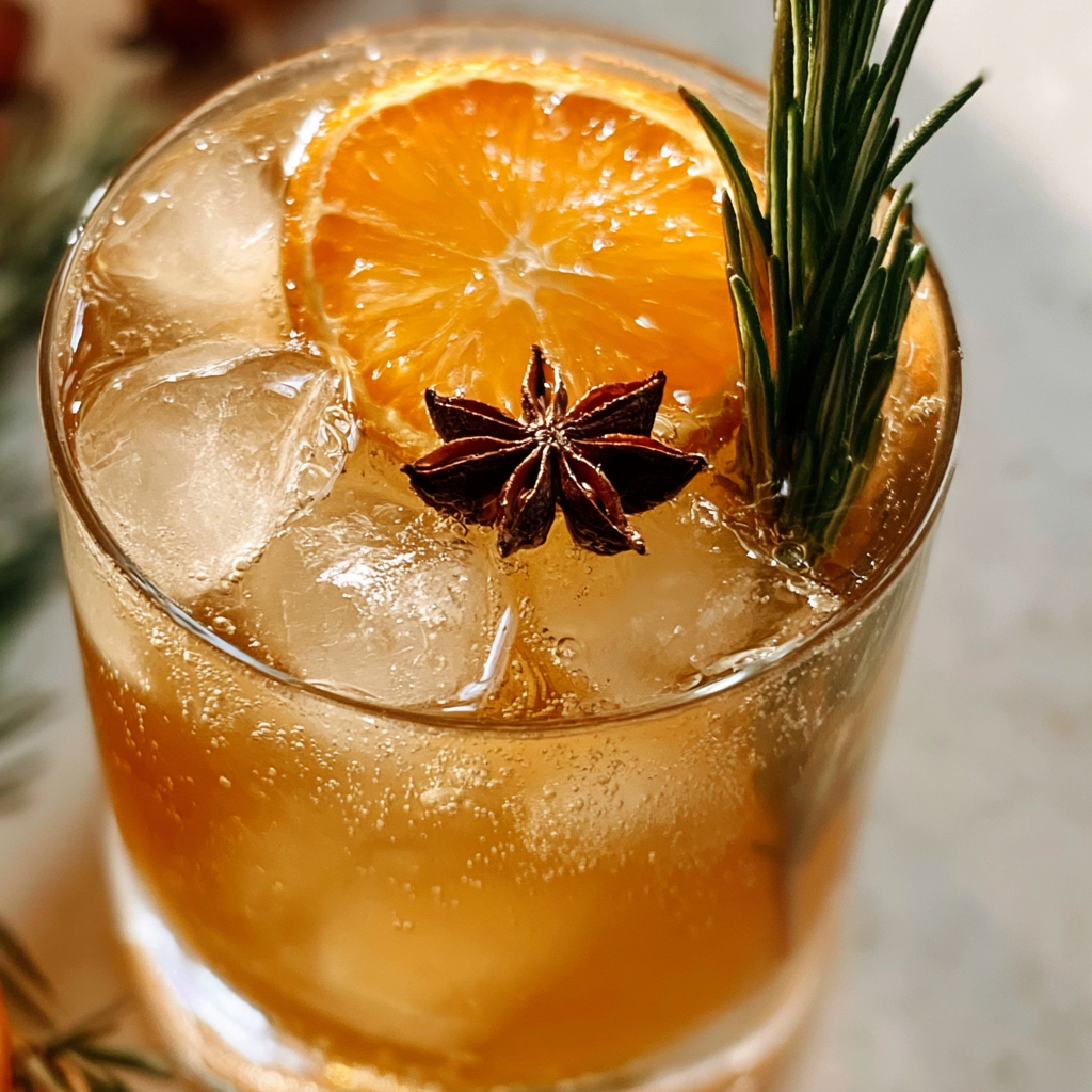 Spiced Maple Bourbon Smash