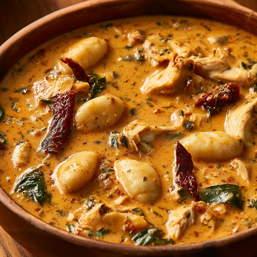 Marry Me Chicken Gnocchi Soup