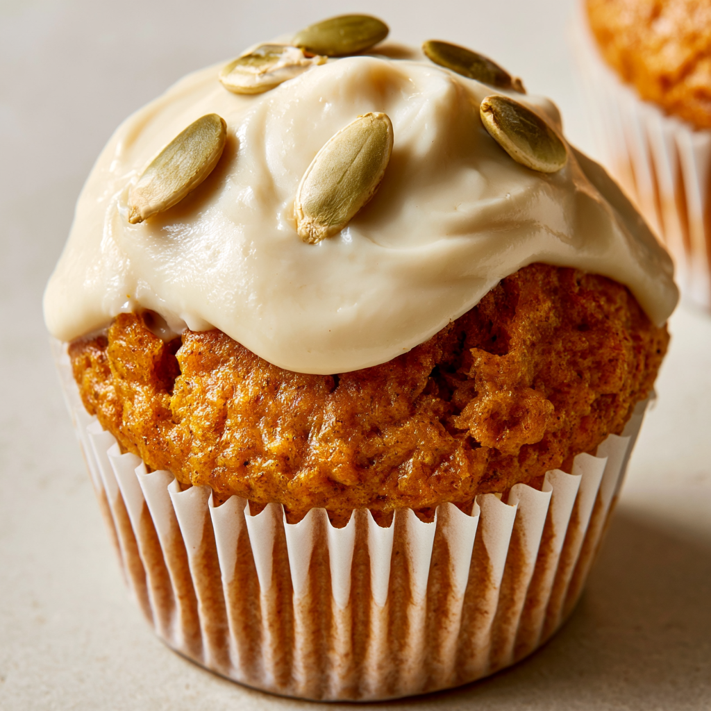 Oat Flour Pumpkin Muffins