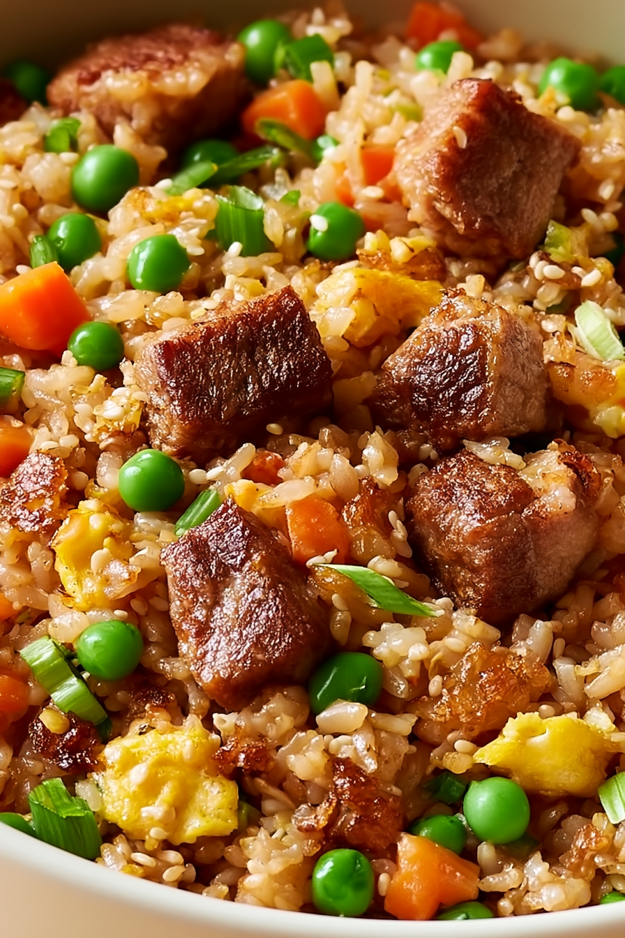 Pork Tenderloin Fried Rice