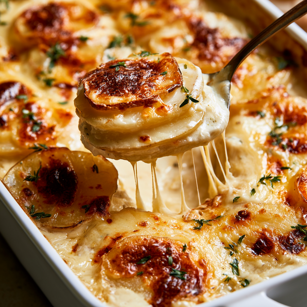 Creamy Gruyère Potato Gratin