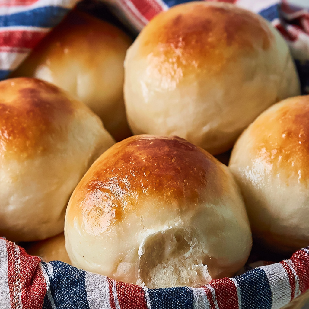 Soft Rolls Without Yeast