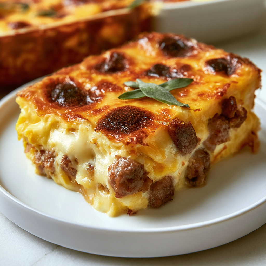 Sausage and Egg Breakfast Casserole