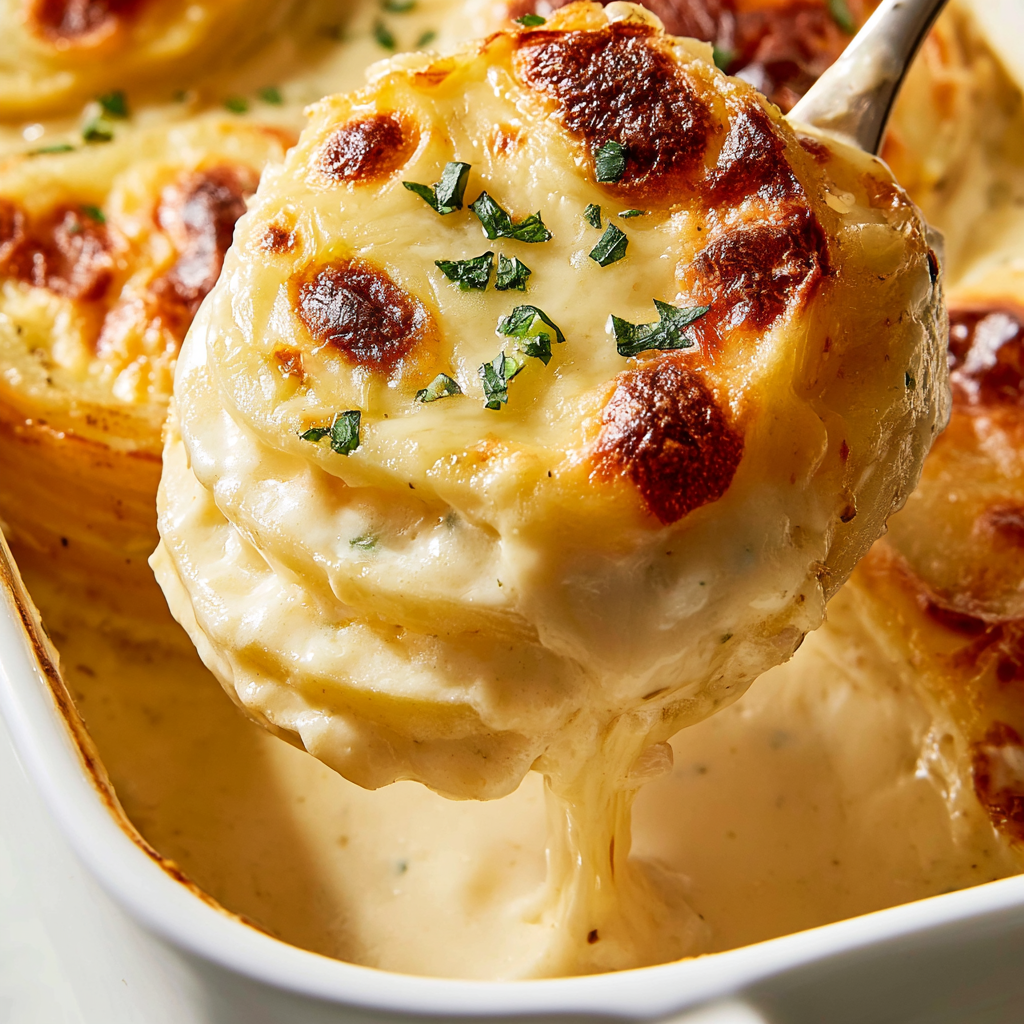 Scalloped Potatoes for a Crowd