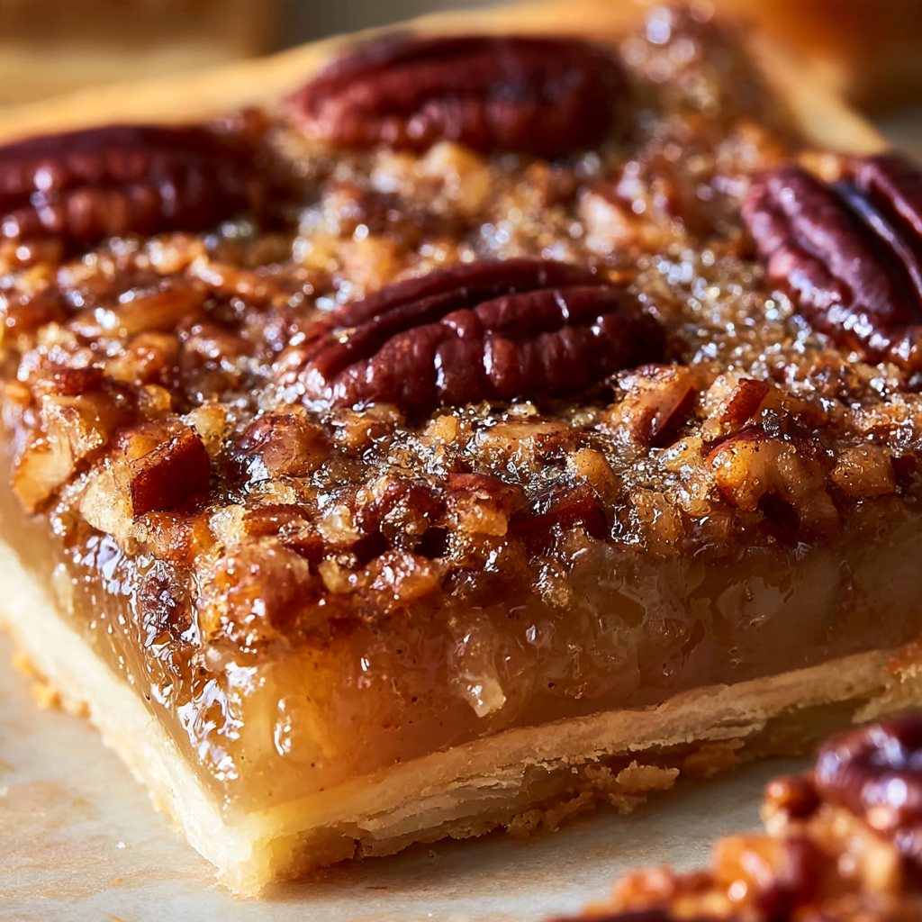 Sheet Pan Pecan Pie