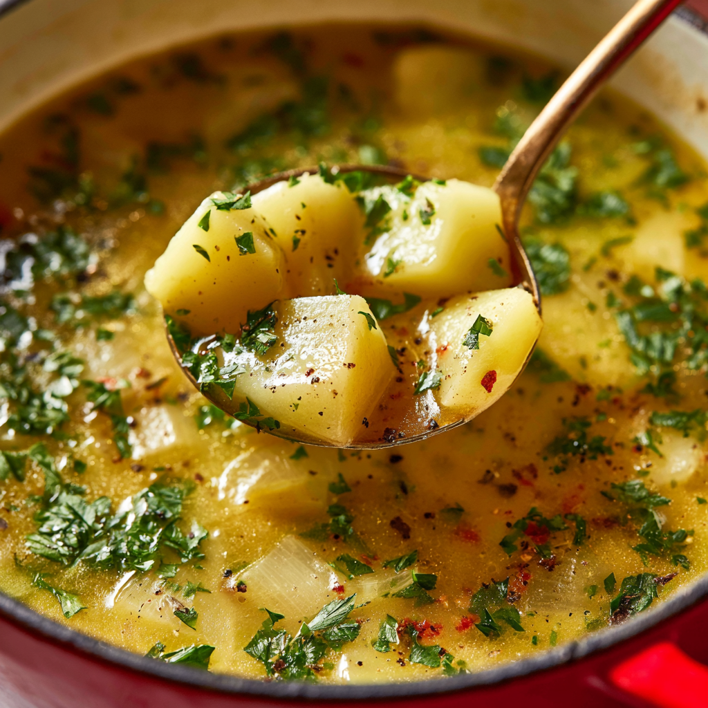 Wild Mushroom Onion and Kale Soup