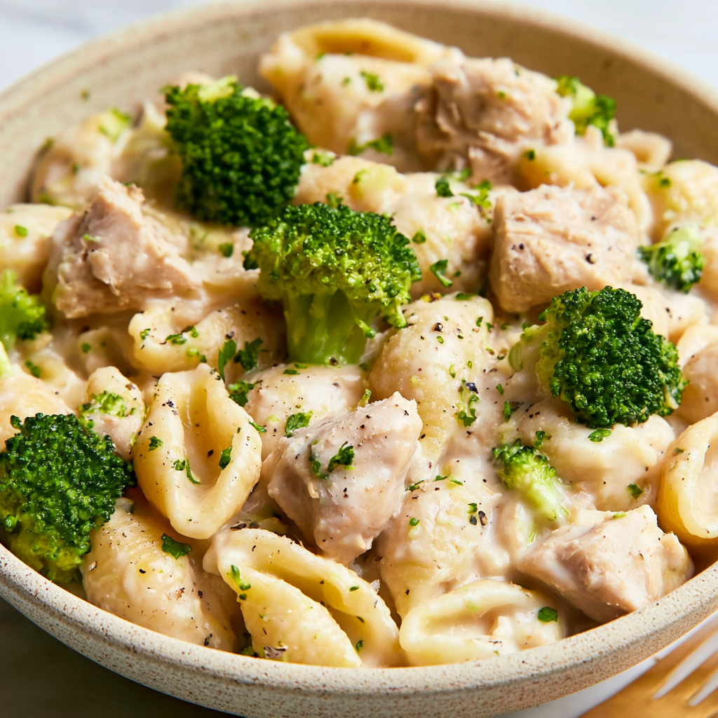 Creamy Stovetop Tuna Casserole