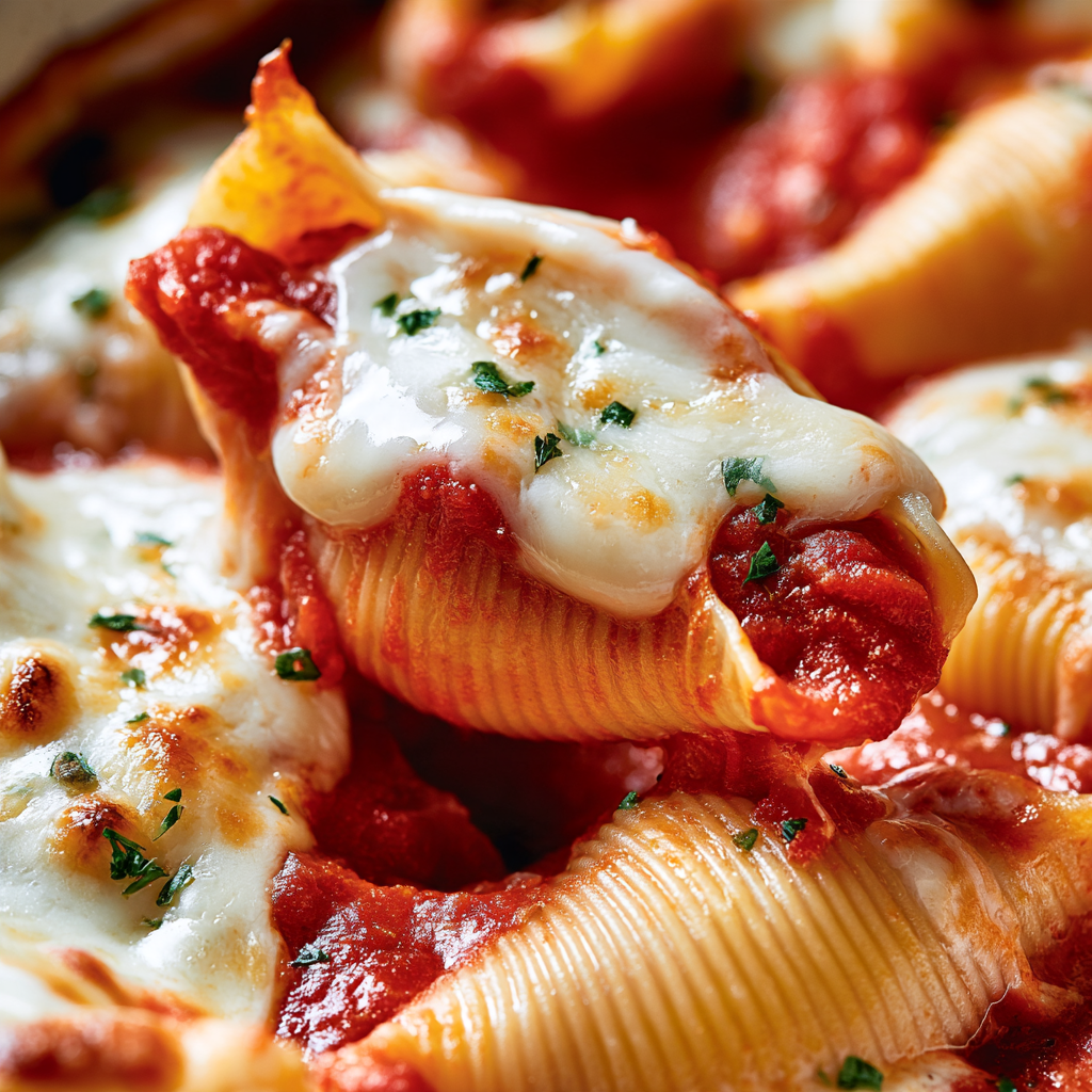Cheesy Ricotta Stuffed Shells