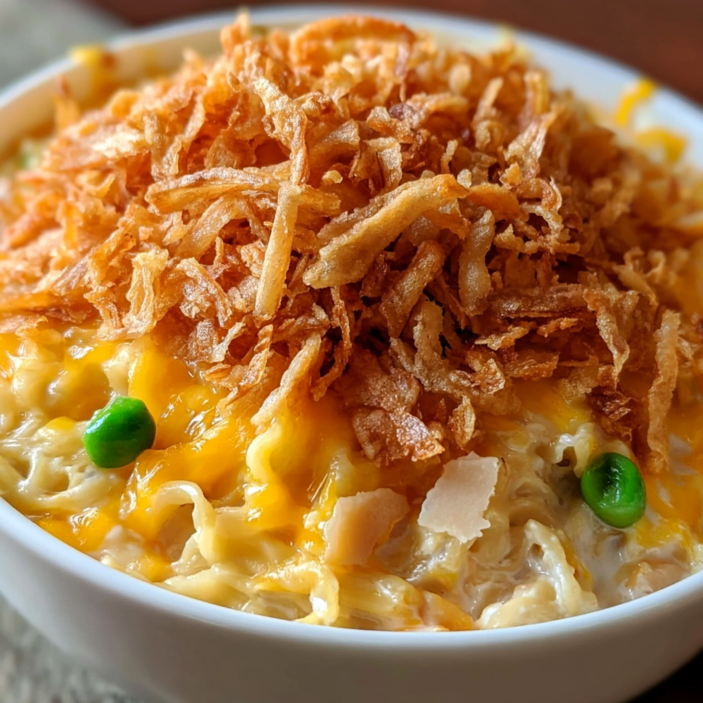 Cream Cheese Tuna Noodle Casserole